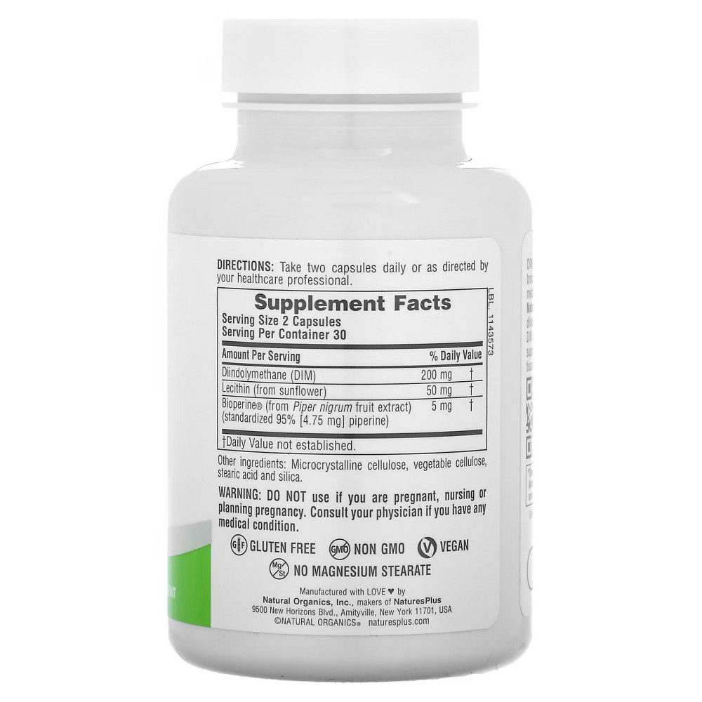 Дііндолілметан NaturesPlus Pro Dim 200 60 капс Київ - фото 2