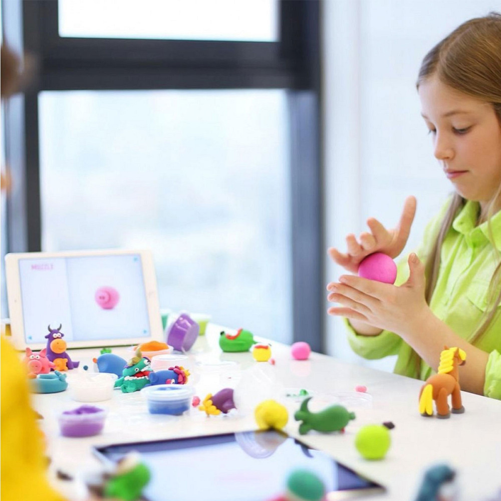 Набір пластиліну, що самостійно твердіє, ЛІПАКА – Корівка, песик, вівця Дніпро - фото 6