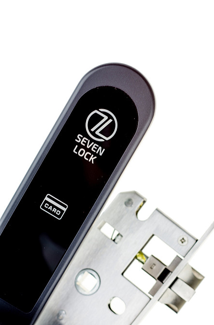 Электронный RFID замок для офисов SEVEN LOCK SL-7737S black ID EM Киев - изображение 4