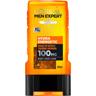 Гель для душа L'Oreal Paris Men Expert Hydra Energetic 300 мл (3600523535972) Винница - изображение 1