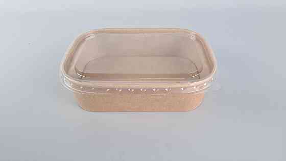 Овальний контейнер "KRAFT" 500 мл 120*170*45 САЛАТ (50 шт.) Харків