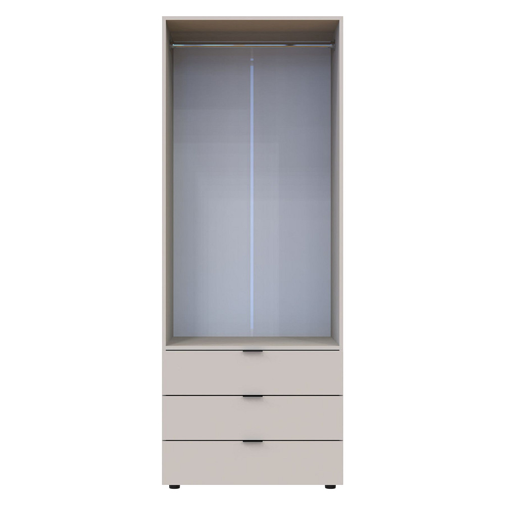 Шафа розпашна для одягу Doros Гелар 77,5х49,5х203,4 см Кашемір (DRS-011237) Львів - фото 6