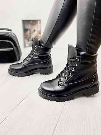 Черевики жіночі ARLEN чорні натуральна шкіра зима 37р. (2831) Коломыя