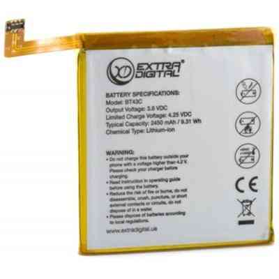 Аккумуляторная батарея Extradigital Meizu M2 Mini 2450 mAh (BMM6460) Винница