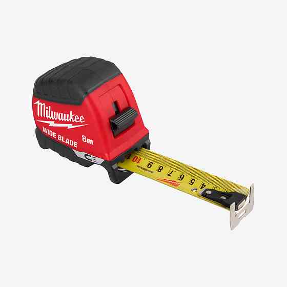 Рулетка магнітна WIDE BLADE MAGNETIC MILWAUKEE (Gen2), (полотно 35мм), 8м Одеса