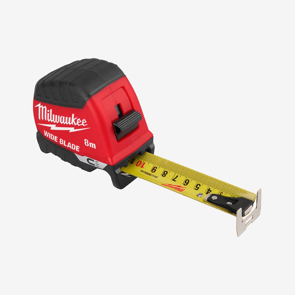 Рулетка магнітна WIDE BLADE MAGNETIC MILWAUKEE (Gen2), (полотно 35мм), 8м Одеса - фото 2