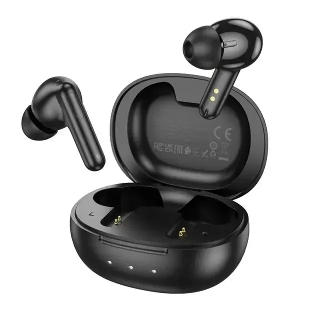 Бездротова гарнітура Borofone BW48 Enlighten TWS Bluetooth 5.3 з кейсом, сенсорне управління, IPX4, до 4 годин роботи Одеса - фото 5