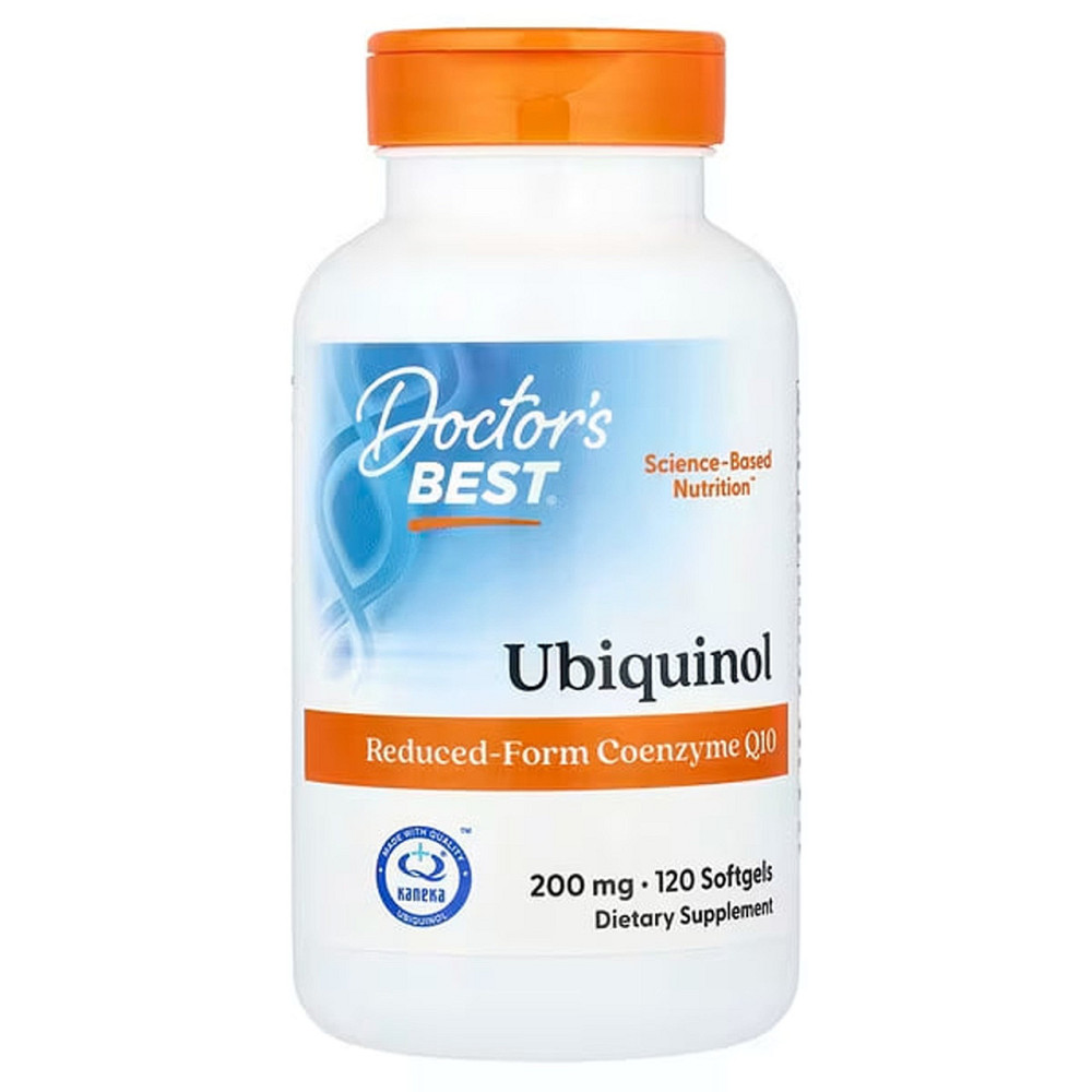Коэнзим Q10 Убихинол Doctor's Best Ubiquinol 120 капс Киев - изображение 1
