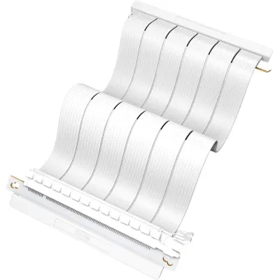 Райзер PcCooler Vertical GPU RISER CABLE PCI-E BK 4.0 185мм PCI-E4.0X16 Біл (RC185 WH 4.0) Винница