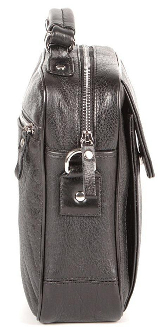 Сумка SHVIGEL 00875 з високоякісної шкіри Чорна Київ - фото 7