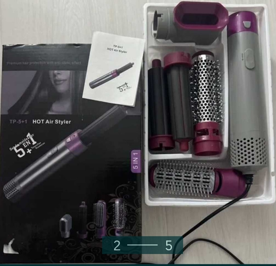 Новый Стайлер для волос 5в1: Hot Air Styler. Киев - изображение 2