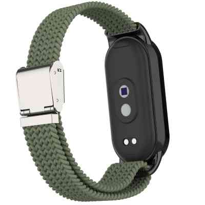 Ремешок для фитнес браслета Armorstandart Braided Solo Loop для Xiaomi Smart Band 10/9/8 Khaki (ARM86882) Винница