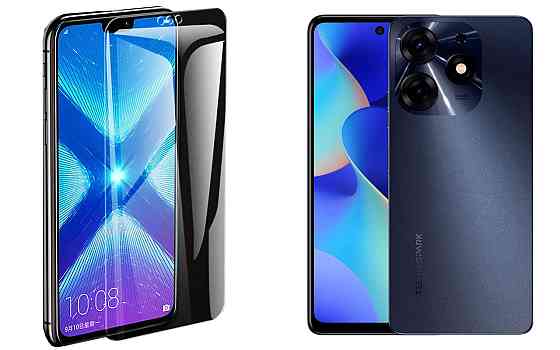 Защитное стекло NeoGlass для Tecno Spark 10, Spark 10 5G – ультрапрозрачное и устойчивое Киев