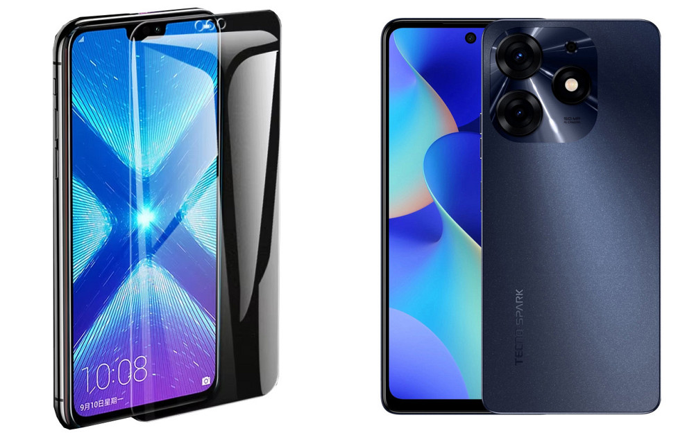 Защитное стекло NeoGlass для Tecno Spark 10, Spark 10 5G – ультрапрозрачное и устойчивое Киев - изображение 2