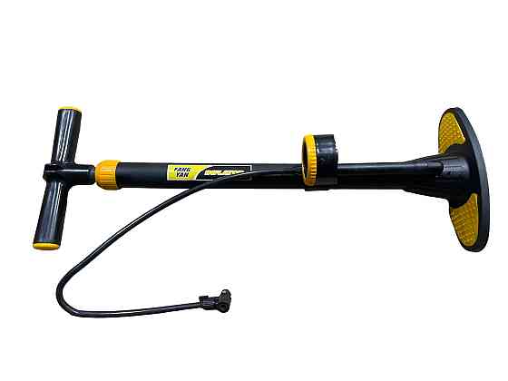 Насос ручний (з манометром на 7кг/см2) (жовтий) Мукачево