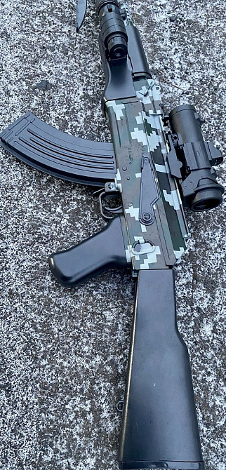 Бластер Автомат Калашникова АК-47 з PUBG Орбізи / Орбіган 87 см 2 Обоймы. Харьков - изображение 2