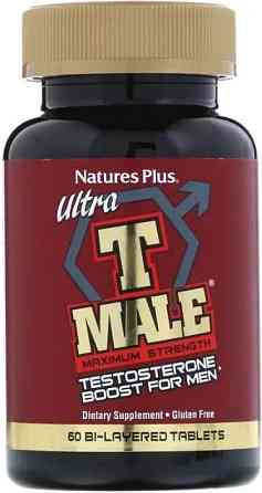 Вітаміни для чоловіків Nature's Plus T-Male Testosterone For Men 60 таб Київ