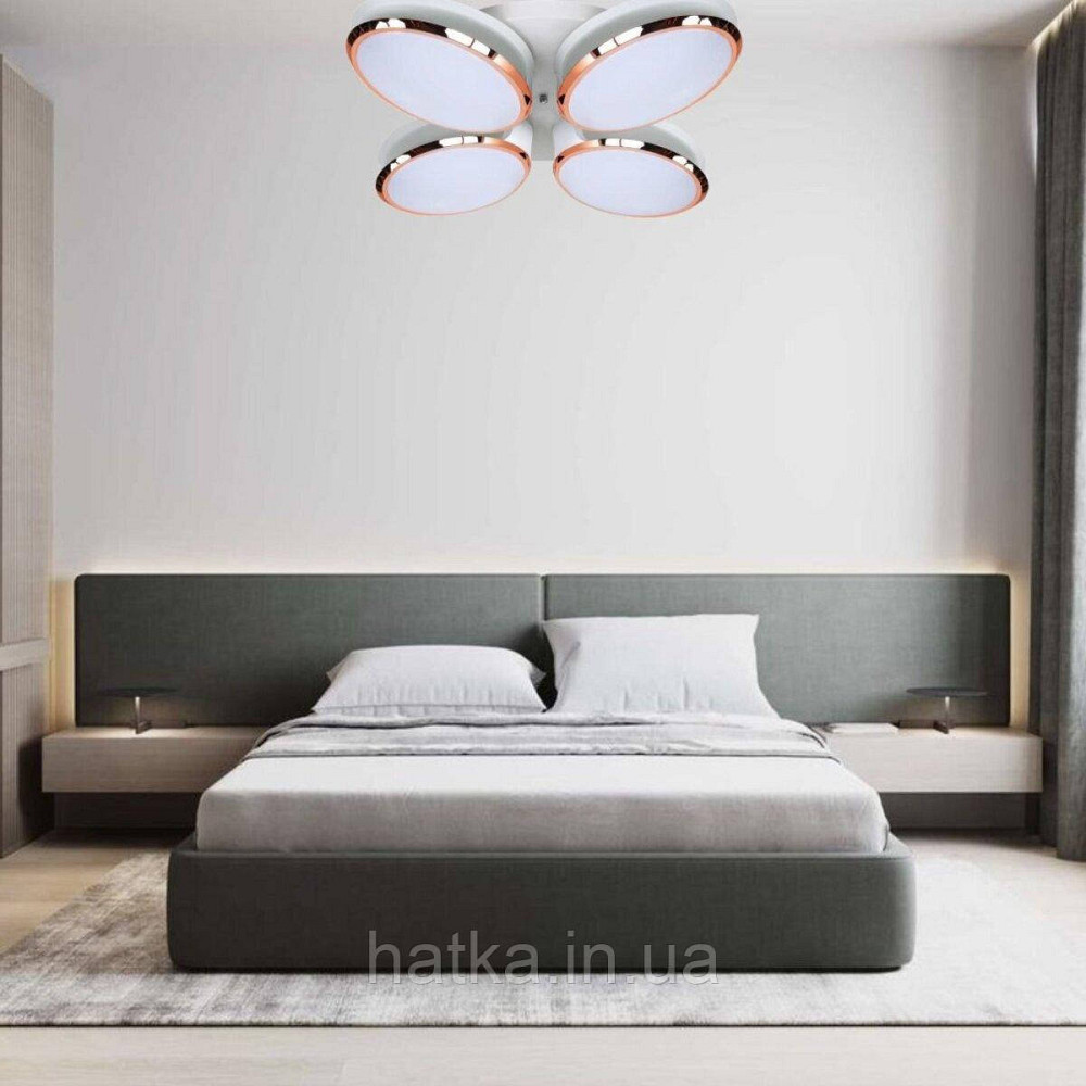 Люстра світлодіодна акрілова Sirius PRD-C 0097-4 136W Київ - фото 2