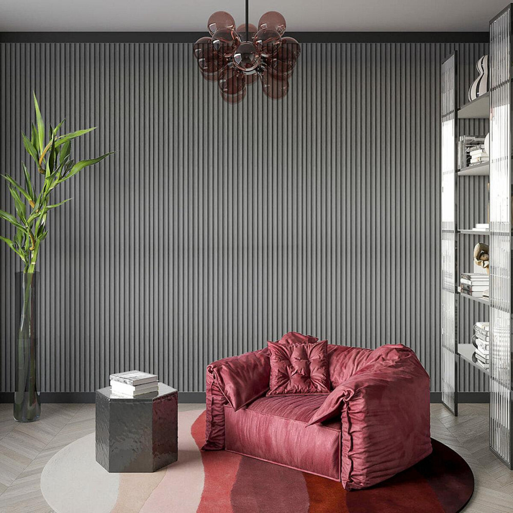 Декоративна стінова рейка Вугілля Київ - фото 8