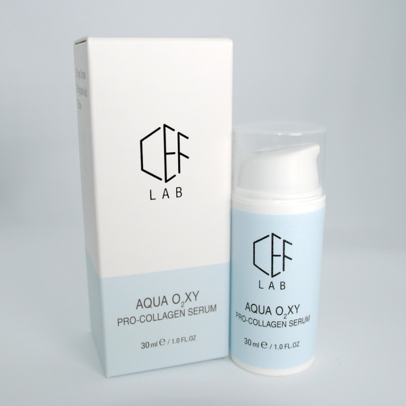 Проколагенова Зволожувальна сироватка CEF Lab Aqua O2xy Pro-Collagen Serum 30 мл Дніпро - фото 1