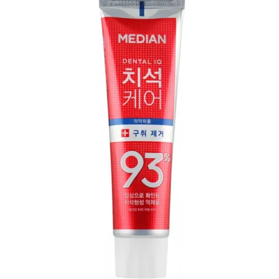 Освежающая дыхание зубная паста Median Dental IQ 93% Remove Bad Breath, 120 мл Львов