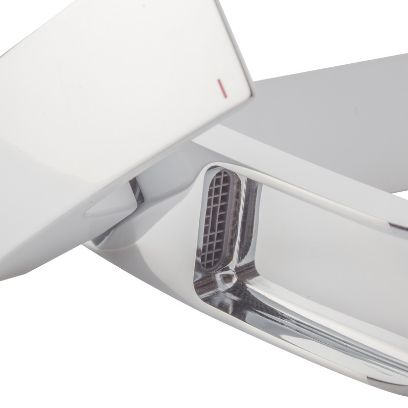 Смеситель для умывальника Koer KB-14007-04 водопад хром-белый KR5155 Харьков - изображение 7