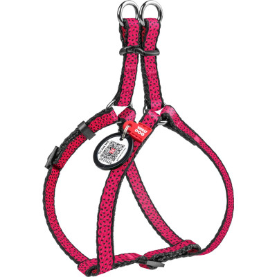 Шлей для собак WAUDOG Nylon с QR паспортом анатомическая "Арбуз" XS (5258) Винница - изображение 1