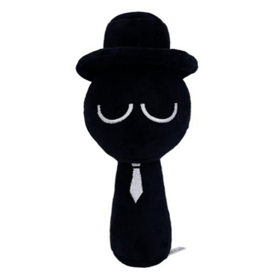 М'яка іграшка Спрункі чорний Блек 20 см Sprunki Incredibox Київ - фото 2