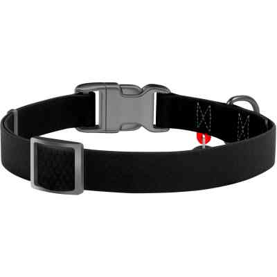 Ошейник для животных WAUDOG Waterproof с QR паспортом Ш 25 мм Д 34-49 см черный (27721) Винница