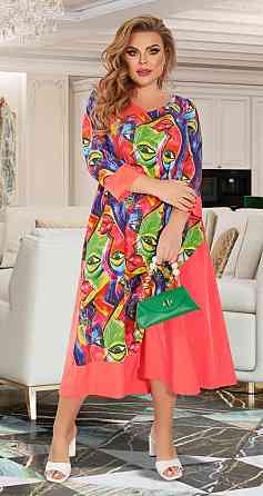 Красивое легкое платье большого размера (50) Киев