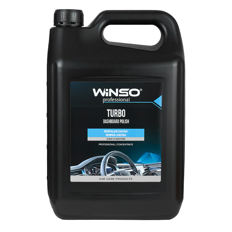 Полироль-молочко Winso Turbo Cockpit Milk для пластика 5л Львов - изображение 1