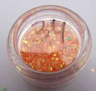 Крапка для дизайну нігтів "Брокард", колір помаранчевий Київ