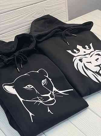 Парні худі для нього та неї - "Лев та Левиця". Чернівці