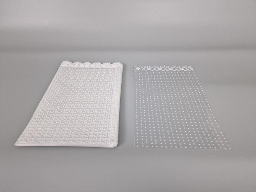 Пакет з малюнком для пакування подарунків (20*35) No383 (1) (ажурний) "Сніжинка" (100 шт.) Харків - фото 1