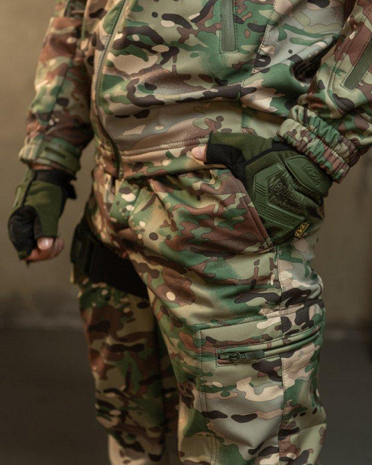 Демісезонний тактичний костюм софтшел Softshell ROCKET мультикам НП4862 Одеса - фото 20