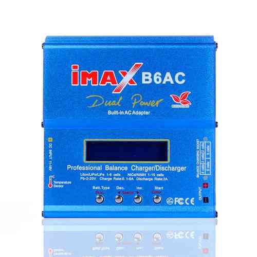 Умное зарядное устройство iMAX B6AC 80Вт балансир со встроенным БП для Li-ion Li-Po NiMH Pb АКБ Киев