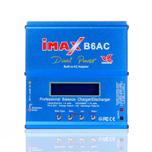 Умное зарядное устройство iMAX B6AC 80Вт балансир со встроенным БП для Li-ion Li-Po NiMH Pb АКБ Киев - изображение 2