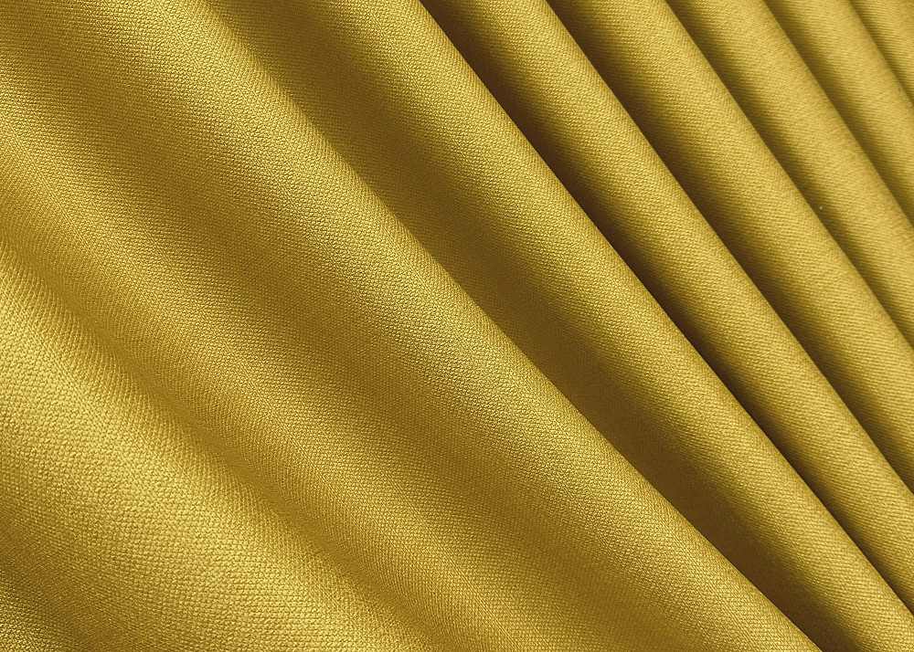 Комплект готових штор VR-Textil Шеніл однотонний № 1897ш Гірчичний 150х270 см 2 шт (33-0939) Київ - фото 8