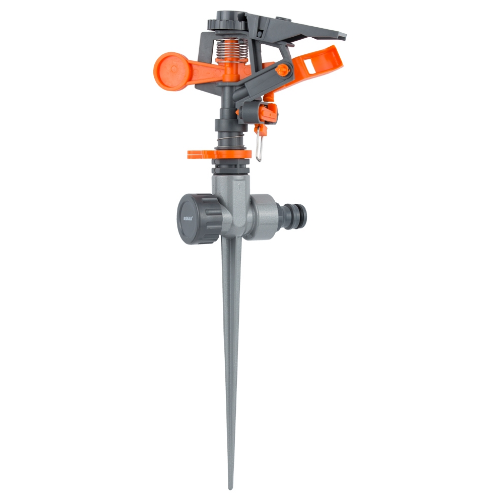 Дощувач імпульсний на металевому кілочку пластик Flora Житомир - изображение 2