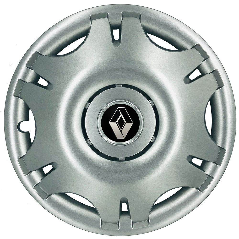 Автомобильные модельные колпаки R15 Renault 305 4шт, SJS, серебряные Киев - изображение 1