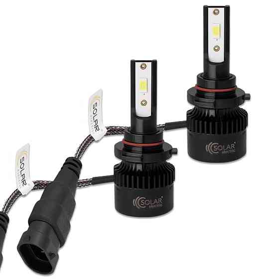Автолампа Solar LED HB3(9005) 12/24V 50W 5000Lm 6500K CSP3570 2шт Львів