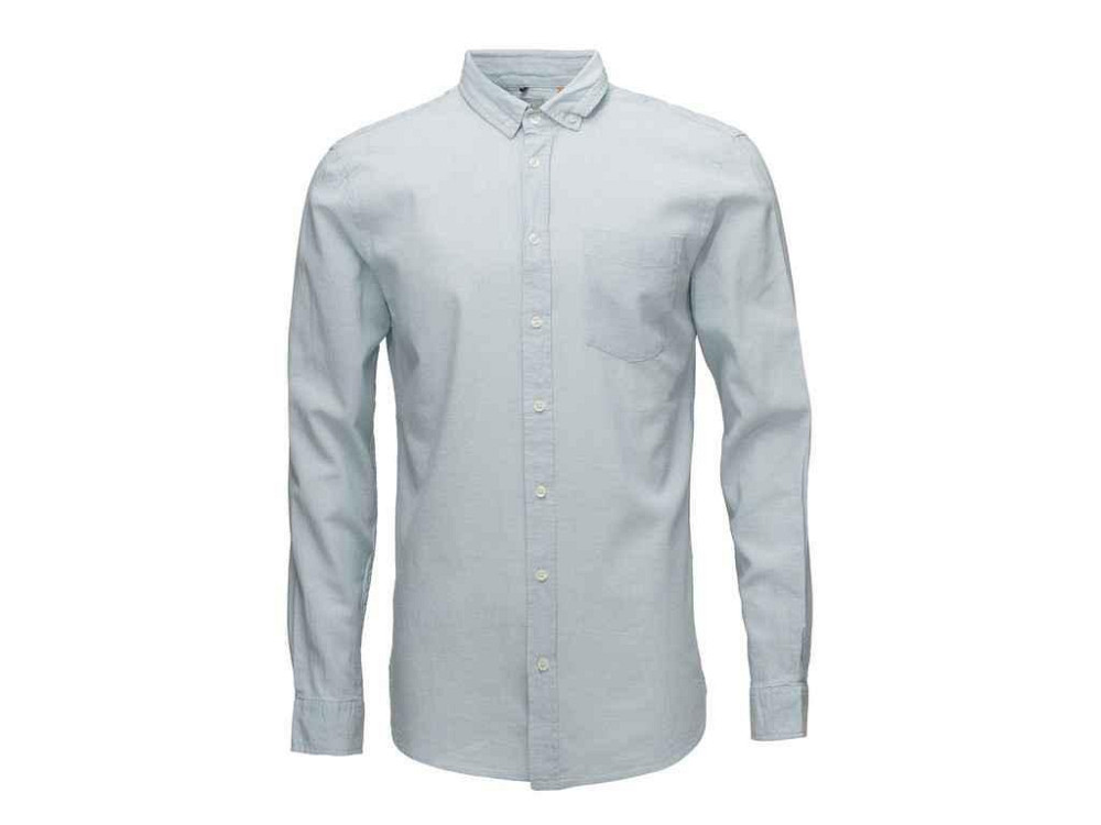 Сорочка чоловіча р.L (укр.52) Slim Fit блакитна 20705428 ТМ BLEND Київ - фото 1