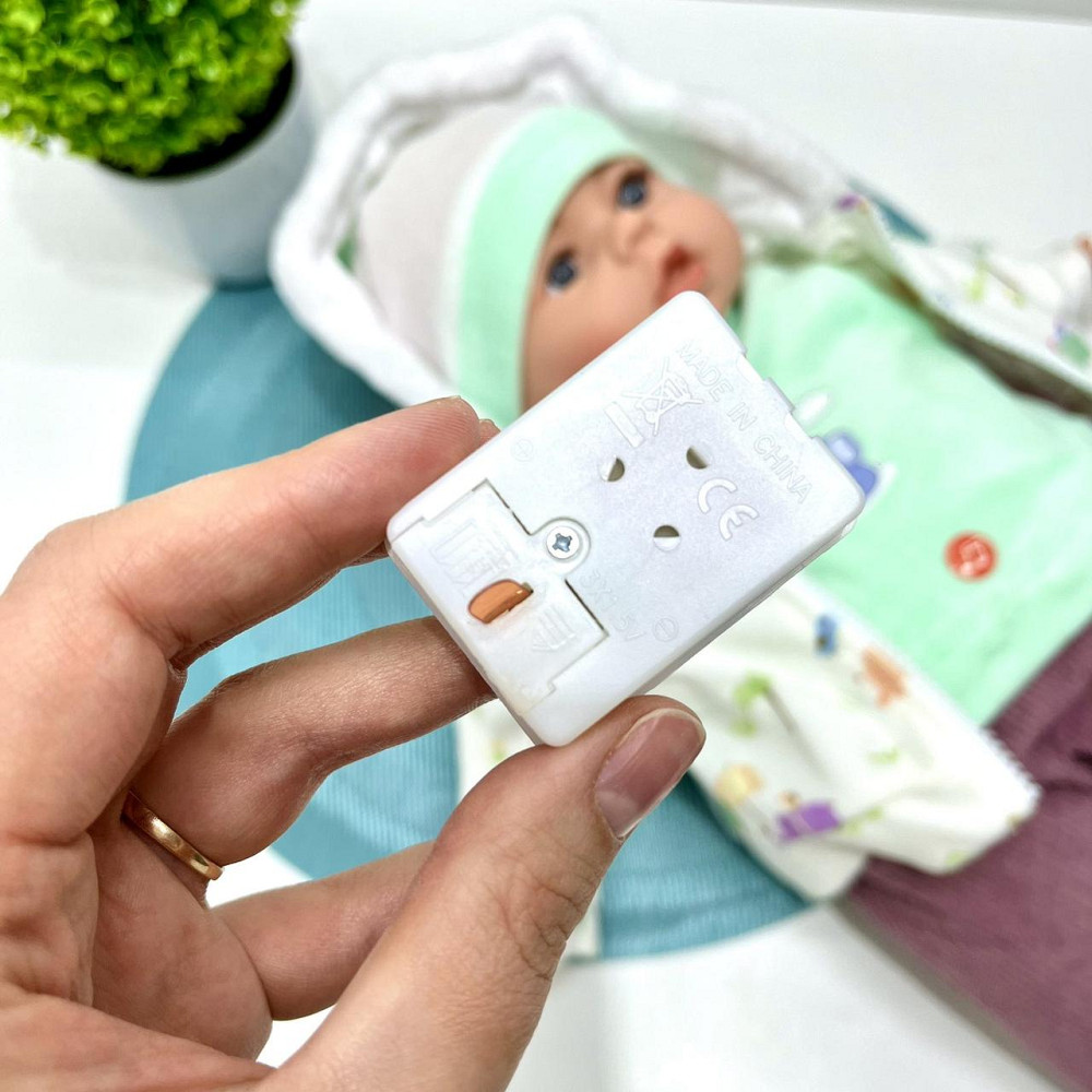 Кукла-пупс м'яконабивна з соскою та звуковими ефектами укр мова 42см Вид 2 (M 5919 I UA) Чернігів - фото 6