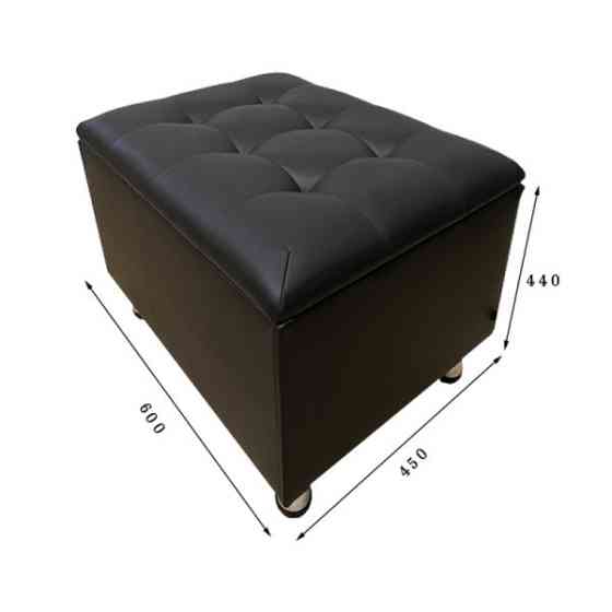 Мягкий пуфик с крышкой Киев