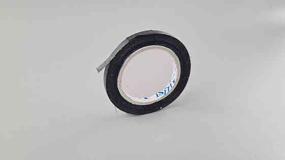 Стрічка для повітряних куль і подарунків 0.5 см х 5 метрів чорна (1 пачка) Харків