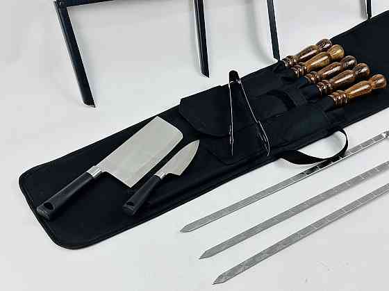 Набір шампурів у чохлі приМЕР No2 HAPPY DAYS Подарунковий набір для шашлика Тернопіль