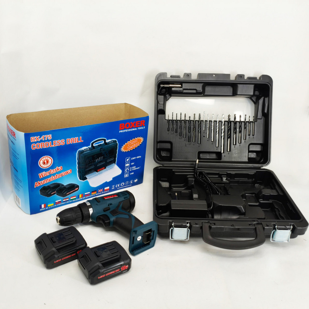 Шуруповерт с дополнительными насадками, Дрель шуруповерт аккамуляторный Рабочий ZX-91 Львов - изображение 4