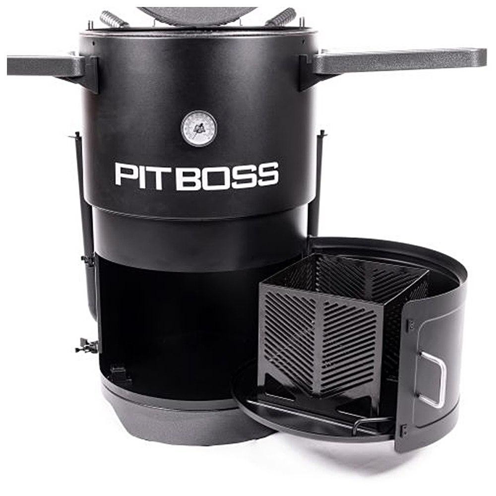 Вугільний смокер Pit Boss Champion, бочкова форма, коптильня-гриль, 10806 Код: 011111 Рівне - фото 7