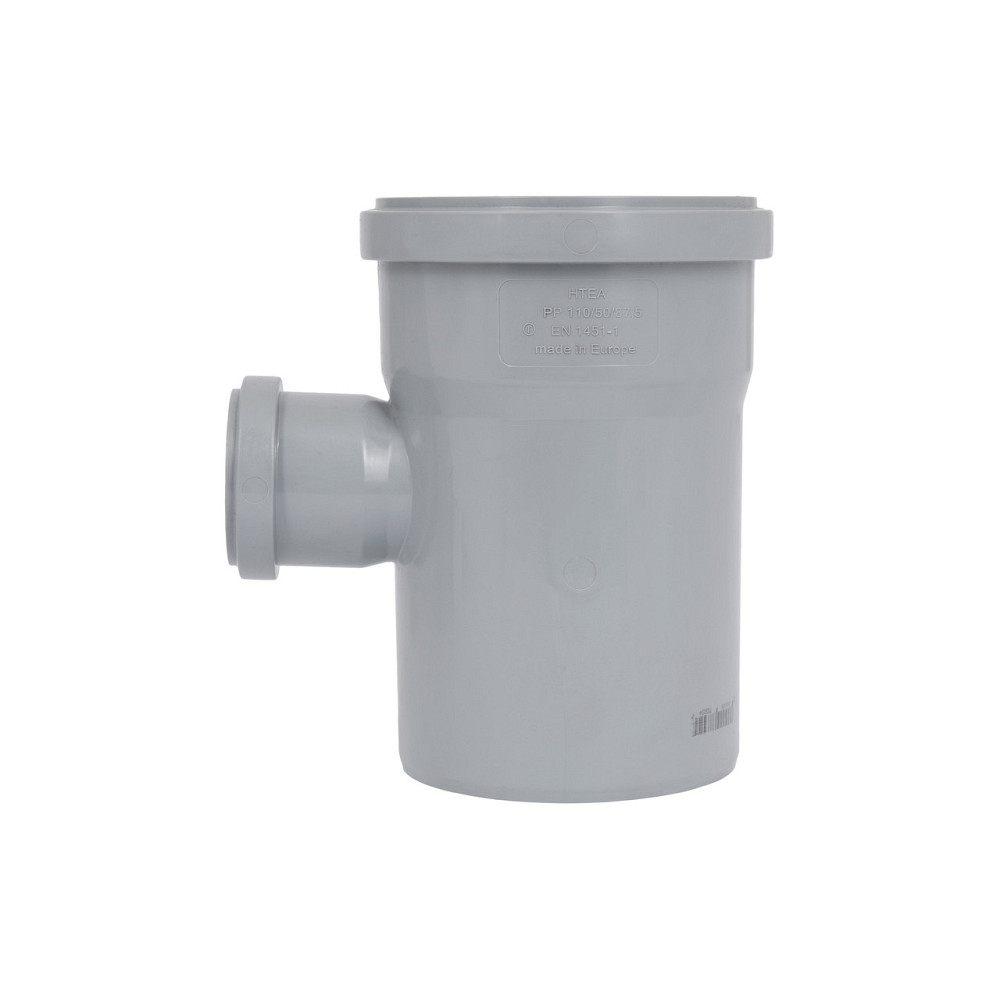 Трійник каналізаційний TA Sewage 110х50х110, 90° Київ - фото 4