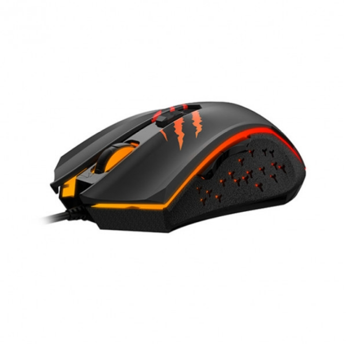 Мишка дротова з підсвічуванням Havit HV-MS1027 чорний Житомир - фото 4